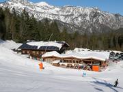 Almgasthof Götschenalm mit Gästebetten direkt am Skigebiet