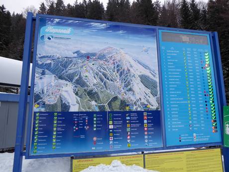 Dinarisches Gebirge: Orientierung in Skigebieten – Orientierung Kopaonik