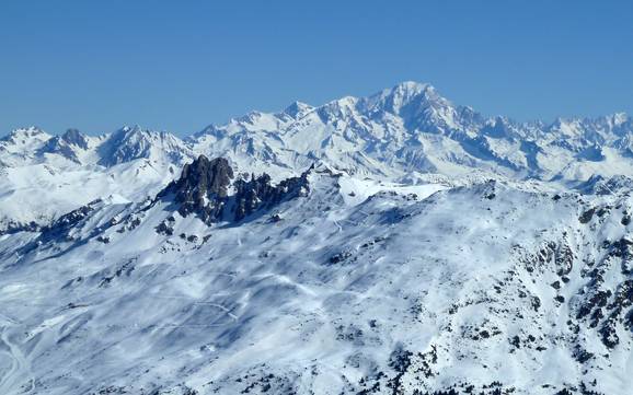 Größtes Skigebiet in Auvergne-Rhône-Alpes – Skigebiet Les 3 Vallées – Val Thorens/Les Menuires/Méribel/Courchevel