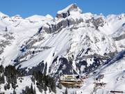 Berghotel Trübsee mitten im Skigebiet