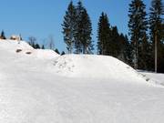 Der Mountainboard Park wird im Winter nicht präpariert