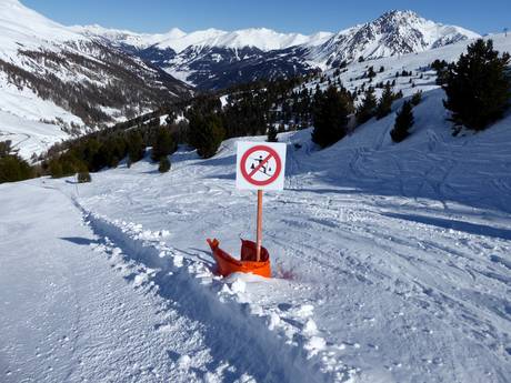 Vinschgau: Umweltfreundlichkeit der Skigebiete – Umweltfreundlichkeit Schöneben/Haideralm – Reschen/St. Valentin auf der Haide