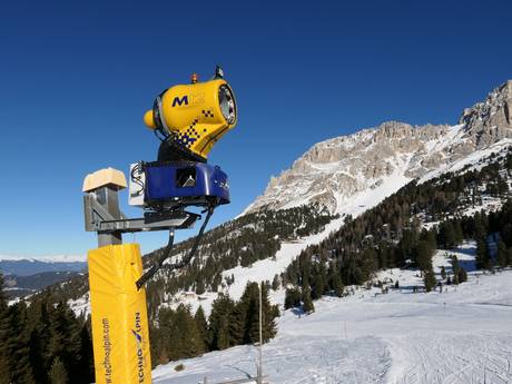 Schneesicherheit Dolomiti Superski – Schneesicherheit Latemar – Obereggen/Pampeago/Predazzo