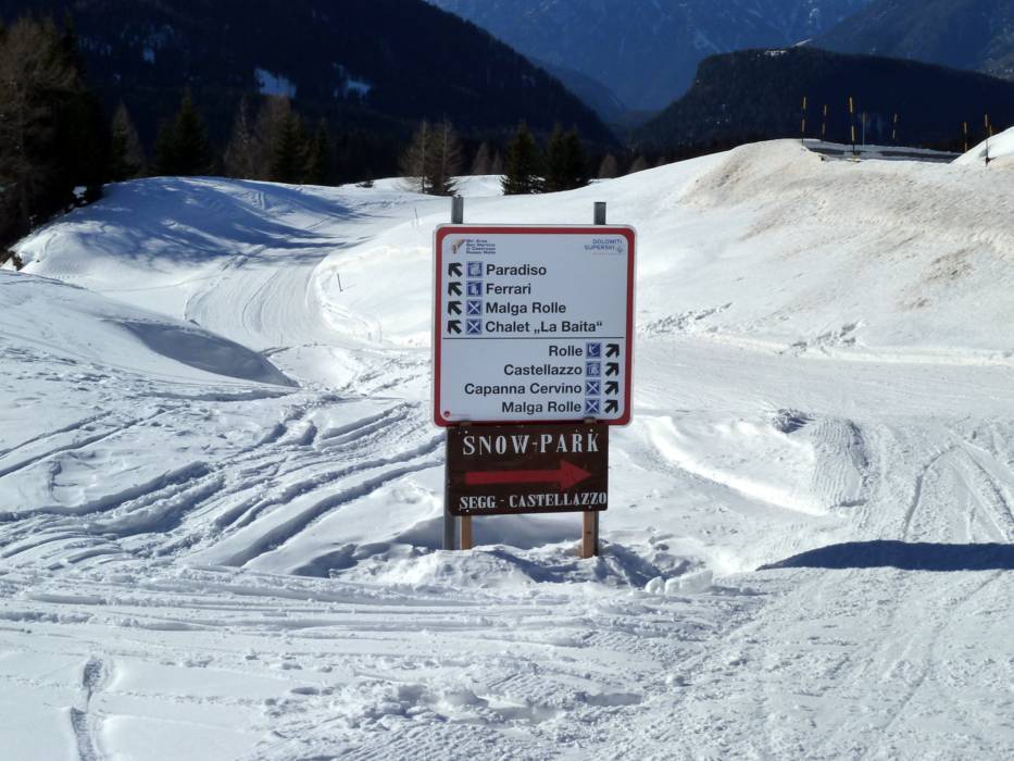 Skigebiet Passo Rolle (Rollepass) Skifahren Passo Rolle (Rollepass)