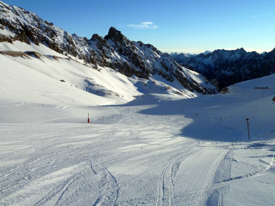 Skigebiet Zugspitze Skifahren Zugspitze