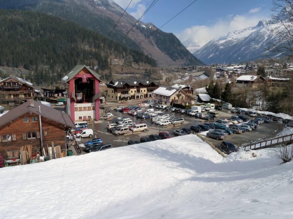 Anreise Les Houches/SaintGervais Prarion/Bellevue (Chamonix