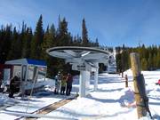 Sacajawea - 3er Sesselbahn fix geklemmt