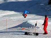 Kicker im Kinderskiparadies La Nars