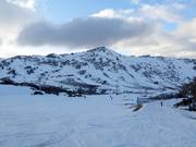 Blick vom Blue Cow Terminal zum Mt. Blue Cow