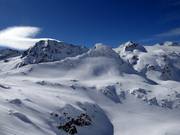 Freeridehänge im Skigebiet Weißsee Gletscherwelt
