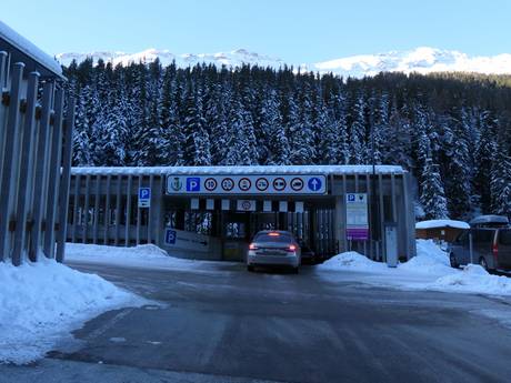 Sobretta-Gavia-Gruppe: Anfahrt in Skigebiete und Parken an Skigebieten – Anfahrt, Parken Santa Caterina Valfurva
