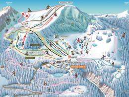 Skigebiet bei Giswil