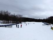 Übungshang mit Förderbändern in der Woodward Progression Zone