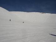 Viel freier Skiraum am Lookout Mountain