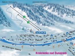 Skigebiet Stajkowa – Krościenko nad Dunajcem