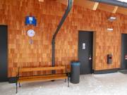 Sehr gepflegte sanitäre Einrichtungen