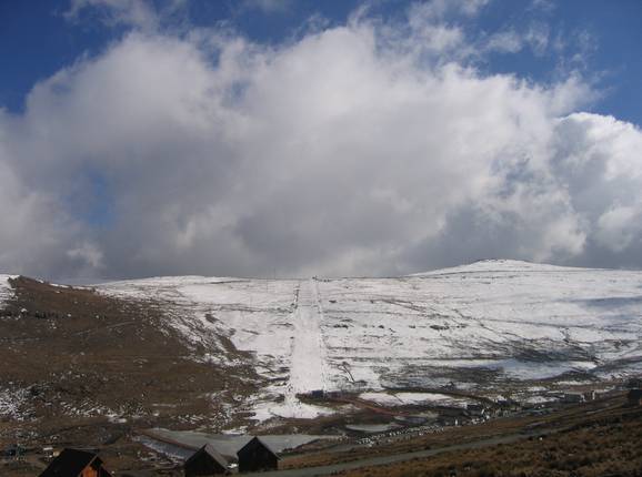 Die Skipiste von Afriski