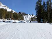 Leichte Abfahrt Franzin