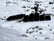 Solarenergie an der Bergstation Caischavedra