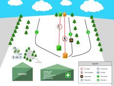 Pistenplan Côte Boisée – Terrebonne