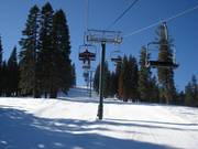 Quail Chair - 3er Sesselbahn fix geklemmt