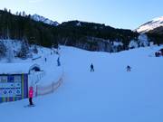 Übungshang am Mühlhanglift in Zöblen 