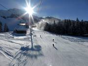 Auffahrt mit der Iselerbahn