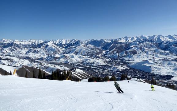 Höchstes Skigebiet in Idaho – Skigebiet Bald Mountain – Sun Valley