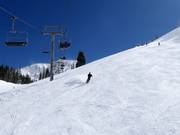 Piste an der Sesselbahn Collins