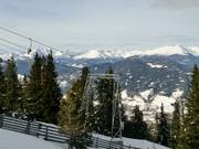 Das Skigebiet wir nur von Schleppliften erschlossen