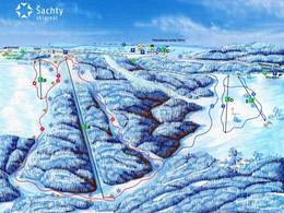 Skigebiet Šachty – Vysoké nad Jizerou