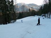 Start der Piste am Tellerlift