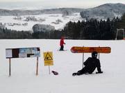 Informationen am Skihang