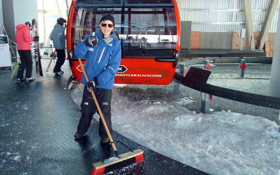 Garibaldi Ranges: Sauberkeit der Skigebiete – Sauberkeit Whistler Blackcomb