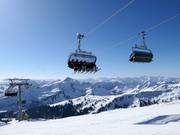 Hohes Licht - 6er Hochgeschwindigkeits-Sesselbahn (kuppelbar) mit Abdeckhauben und Sitzheizung