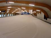 Blick auf die Anfängerpiste