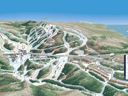 Pistenplan Lutsen Mountains