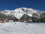 Leichte Piste am Kalilift