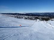Blick über das Skigebiet Trysil