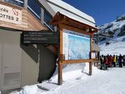 Pistenplan und Auslastungsanzeige