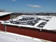 Photovoltaikanlage des Skigebiets