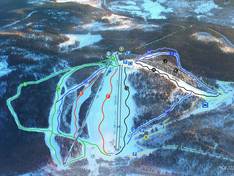 Pistenplan Bygdsiljumsbacken