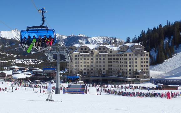 Montana: Unterkunftsangebot der Skigebiete – Unterkunftsangebot Big Sky Resort