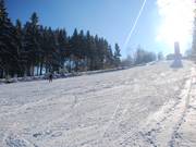 Der obere Hang in ganzer Länge