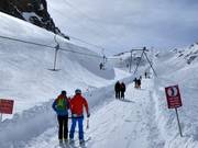 Egginerjoch - Schlepplift mit T-Bügel/Anker