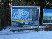 Informationstafel an der Bergstation