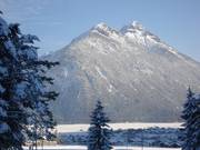Blick auf die umliegenden Berge