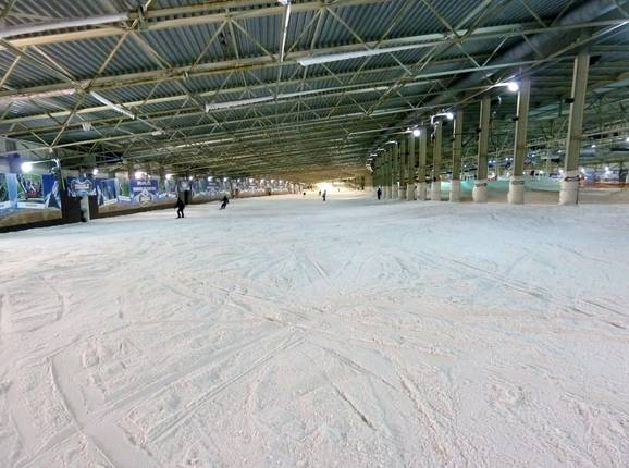 Hauptabfahrt (Blauwe Piste)