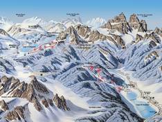 Pistenplan Auronzo di Cadore – Monte Agudo