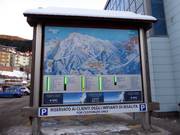 Informationstafel an der Talstation